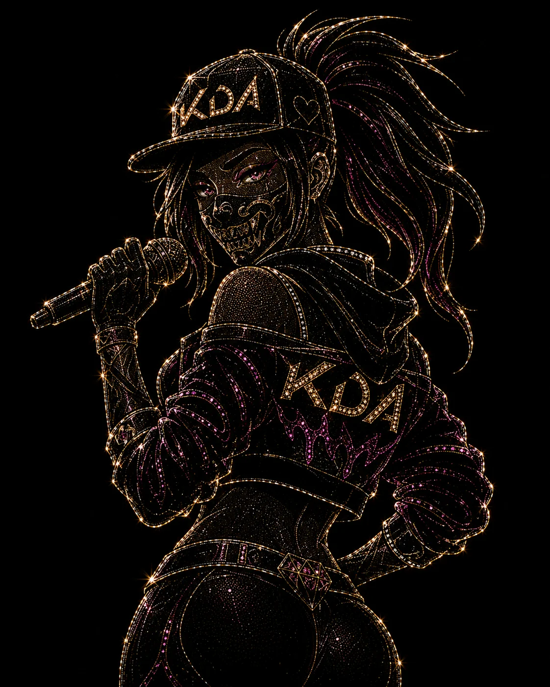 Akali KDA - Премиальный арт